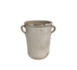 Antique Clay Pottery Container 56399