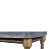 French Iron and Wood Side Table 23435