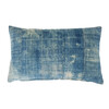 Vintage Faded Indigo Textile Pillow 19937