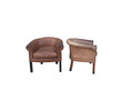 Pair of Vintage Leather Club Chairs 33281