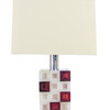 Italian Glass Cube Lamp 16549