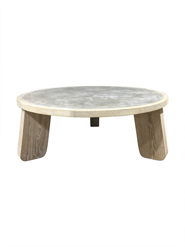 Lucca Studio Vance Coffee Table In Oak and Concrete. 64661