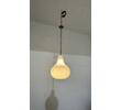 Danish Mid Century Opaline Glass Pendant 73984