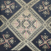 Central Asia Indigo and Embroidery Pillow 25455