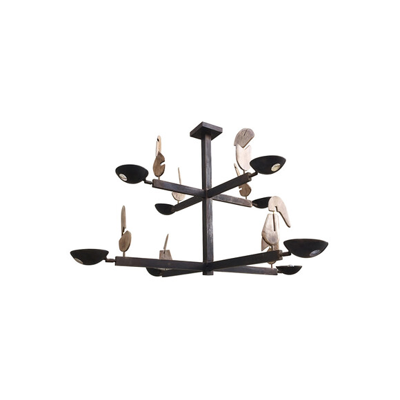 Limited Edition Mixed Element Chandelier 33213
