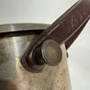 Vintage Silver plate and Leather Wine Bucket 73467