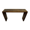 Lucca Limited Edition Patinated Copper Console Table 26450