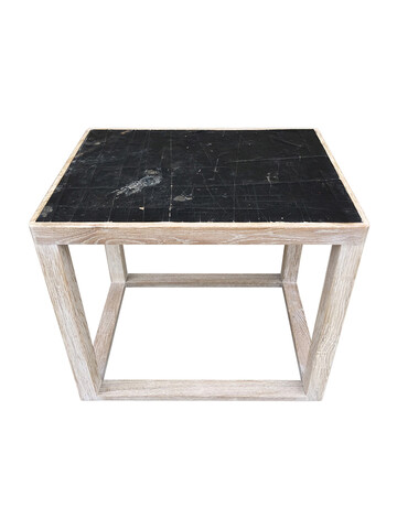Limited Edition Side Table With  Industrial Top 67710