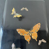 Vintage Japanese Makie Lacquer Box with Butterflies 60360