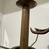 Limited Edition Wood and Bronze Chandelier 78531