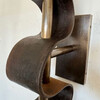 Pair of Lucca Studio Currier Sconces in Bronze and Leather 73549