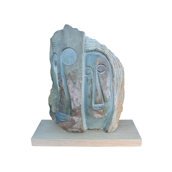Large Stone Sculpture by Danish artist Boira Mteki 28563