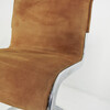  Set of (6) Italian Suede Dining Chairs  11077