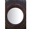 Large Spanish Leather 1920's Mirror 60292