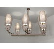Limited Edition Wood and Bronze Chandelier 65356