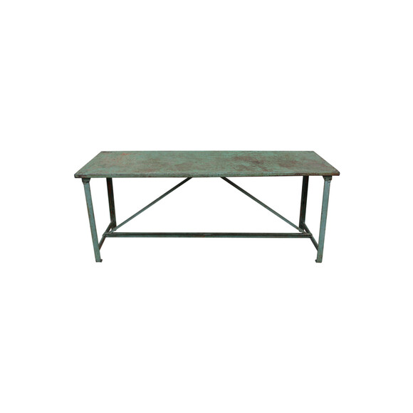 French Industrial Dining Table 23507