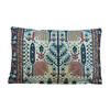 Antique Printed Linen Textile Pillow 23179