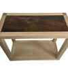 Lucca Limited Edition Table: Oak and Parchment 19324