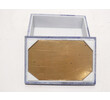 Modern Lapis Lazuli Box with Silver Bear Top Handle 67281