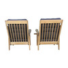 Guillerme & Chambron Oak Arm Chairs 29710
