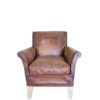 19th Century Swedish Leather Chair 75490