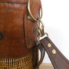 Vintage Rattan and Leather Straps Golf Bag 51029
