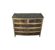 Exceptional French Brass Clad Commode 29226