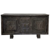 French 1940's Dark Cerused Oak Sideboard 75476