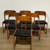 Set of (6) Mid-Century French Baumann Dining Chairs 73043