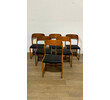 Set of (6) Mid-Century French Baumann Dining Chairs 73043