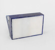 Lapis Lazuli Box with Silver Hippo Handle 55082