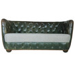 French Deco Leather Sofa 17720