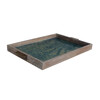 Limited Edition Oak Tray with Vintage Italian Marbleized Paper 25848