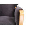 French Lounge Chair in Mohair 23991