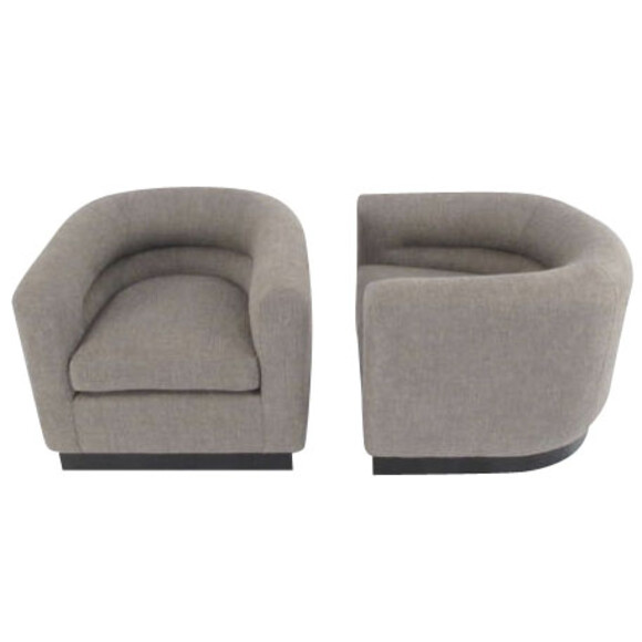 Lucca Studio Pair of Kennedy Chairs with Swivel Base 24015