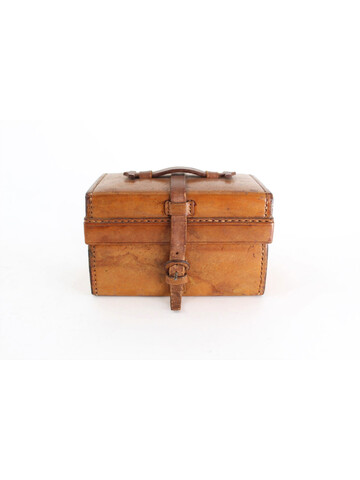 English 19th Century Leather Desk Box 53998