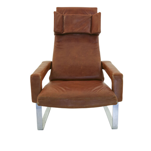 Italian Leather Chair 20068