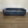 Large Newly Upholstered Italian Mohair 1960's Sofa 77077