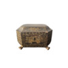 19th Century Chinese Black Lacquer Tea Caddy 63112