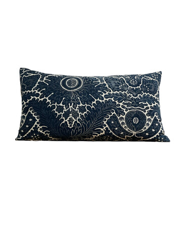 19th Century French Indigo Textile Pillow 60257