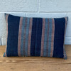 Vintage Japanese Indigo Textile Pillow 79202