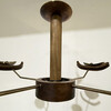 Limited Edition Wood and Bronze Chandelier 78416