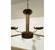 Limited Edition Wood and Bronze Chandelier 78416