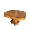 1940's French Burl Octagonal Center Table 74691