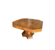 1940's French Burl Octagonal Center Table 74691