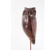 Pair of Sculpted Wooden Owls on Stands 58291