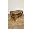 Unusual 19th Century French Oak Square Drapers Table 74407