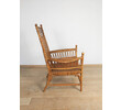 American 1900's Rattan and Beech Arm Chair 61448