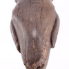 Antique Primitive Wooden Mask on Metal Stand 64894