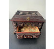 Vintage Tramp Art Box 1896 59195